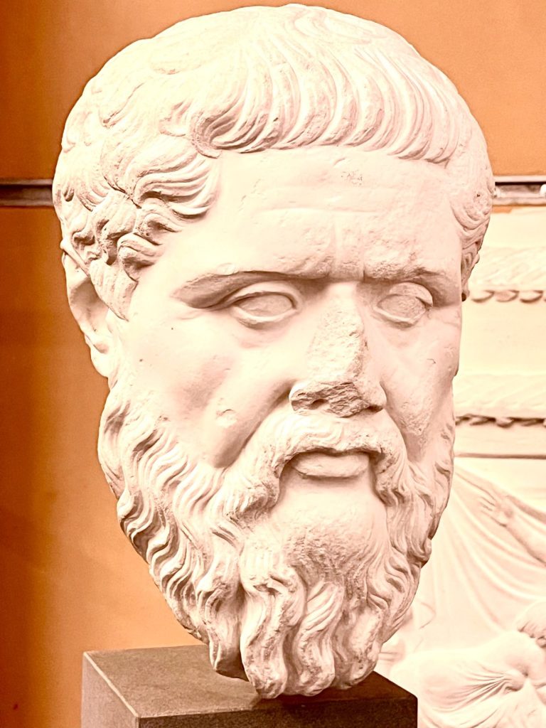 Platon - röm. Kopie nach griechischem Original, 4. Jh. v. Chr.