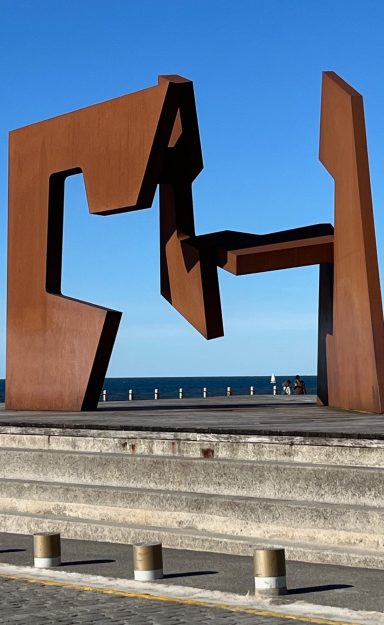 Skulptur, San Sebastian, Westspanien