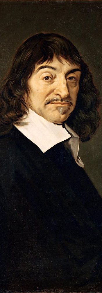 René Descartes - Kopie nach Bild von Frans Hals